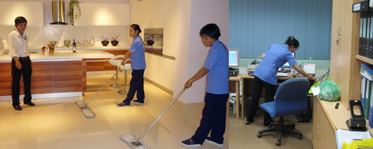 Vệ sinh công nghiệp sau xây dựng ở Hà Nội