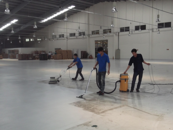 Hướng dẫn chà sàn bê tông